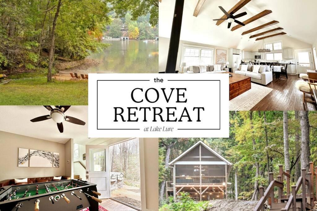 The Cove Retreat- Hot Tub/Screened Porch/Game Room Lake Lure Esterno foto
