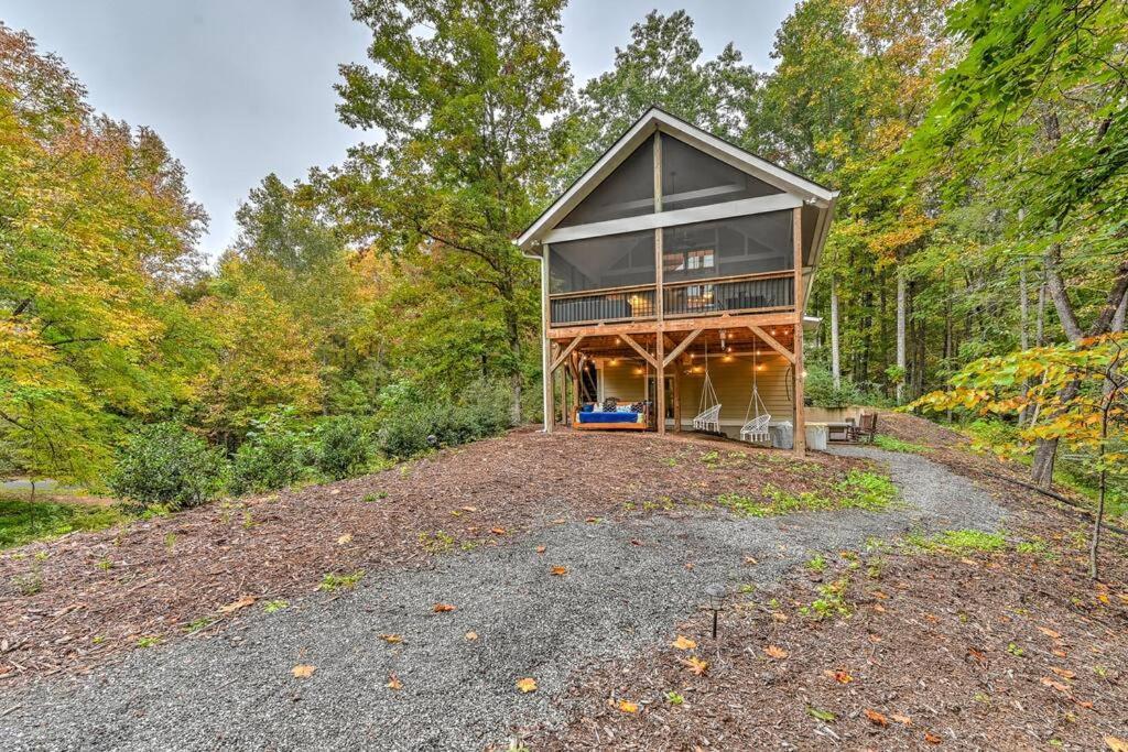 The Cove Retreat- Hot Tub/Screened Porch/Game Room Lake Lure Esterno foto